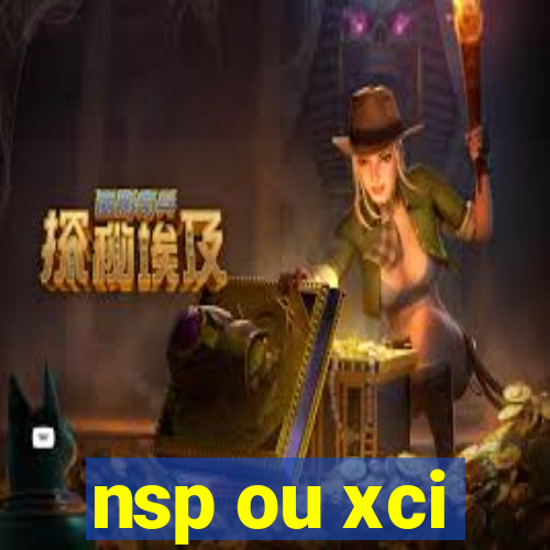 nsp ou xci